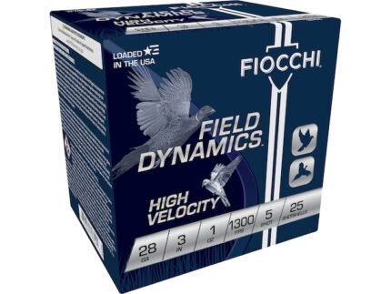 Fiocchi High Velocity Ammunition 28 Gauge 3" 1 oz #5 Chilled Lead Shot