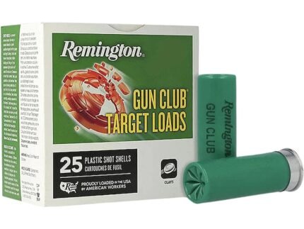Remington Gun Club Target GC12L7 Ammunition 12 Gauge 2-3/4" 1-1/8 oz #7-1/2 Shot