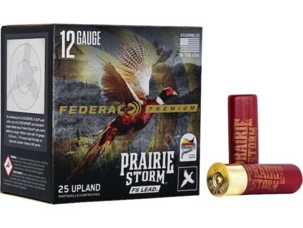 Federal Premium Prairie Storm Ammunition 12 Gauge Copper Plated Shot