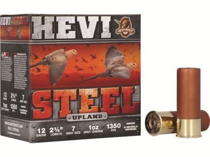 Hevi-Shot Hevi-Steel Upland Ammunition 12 Gauge 2-3/4" 1 oz Non-Toxic Steel Shot